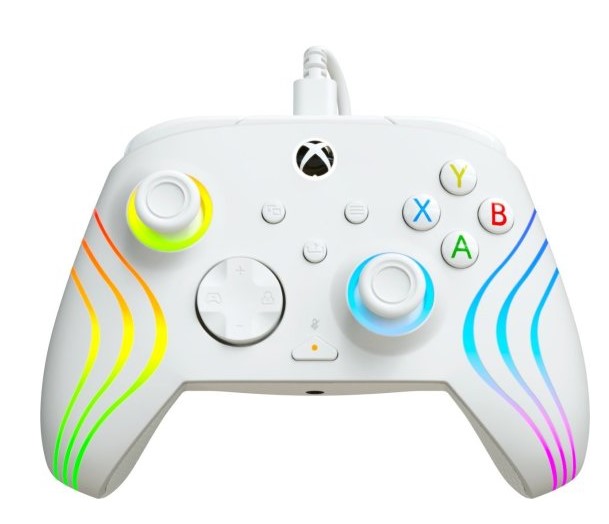 בקר חוטי לבן  TB Aterglow RGB WAVE XBOX