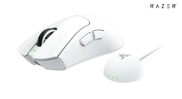 עכבר גיימינג אלחוטי DeathAdder V4 Pro White
